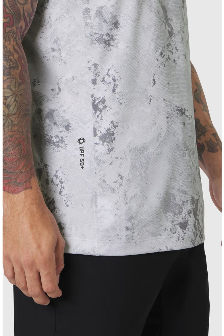 Aerosilver UPF50 Run Tee, Alternate, color, Sedona Snow Camo