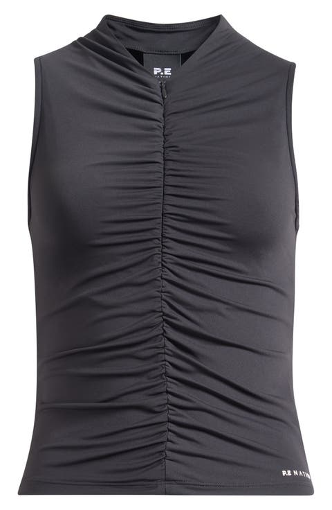 Off Duty Ruched Tank