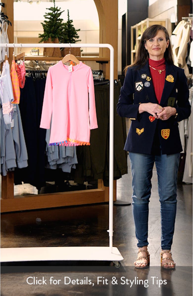 Kids' Hooded Long Sleeve Cover-Up Tunic, sales video thumbnail