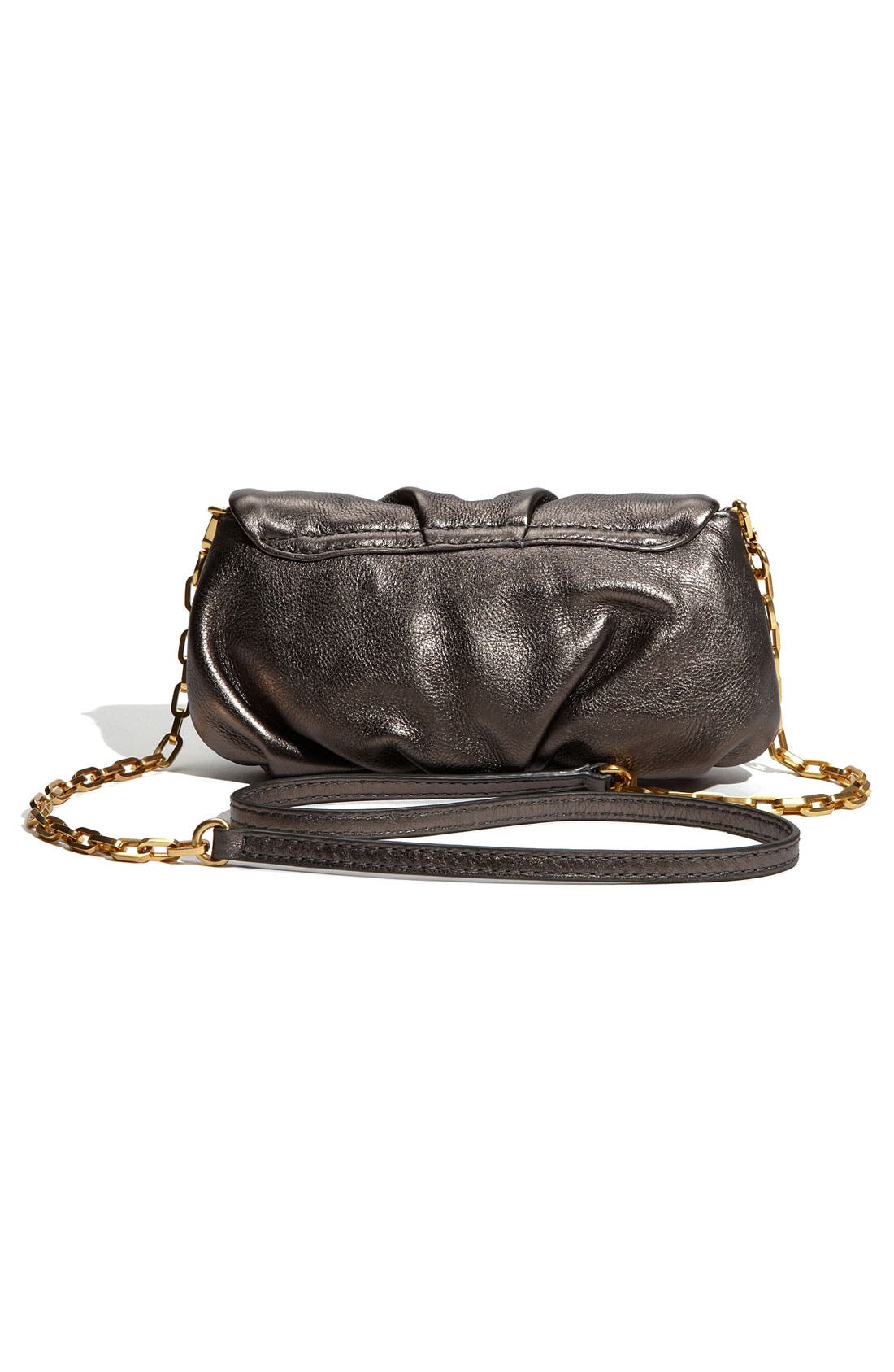MARC BY MARC JACOBS 'Classic Q - Karlie' Crossbody Flap Bag, Alternate, color, PEWTER