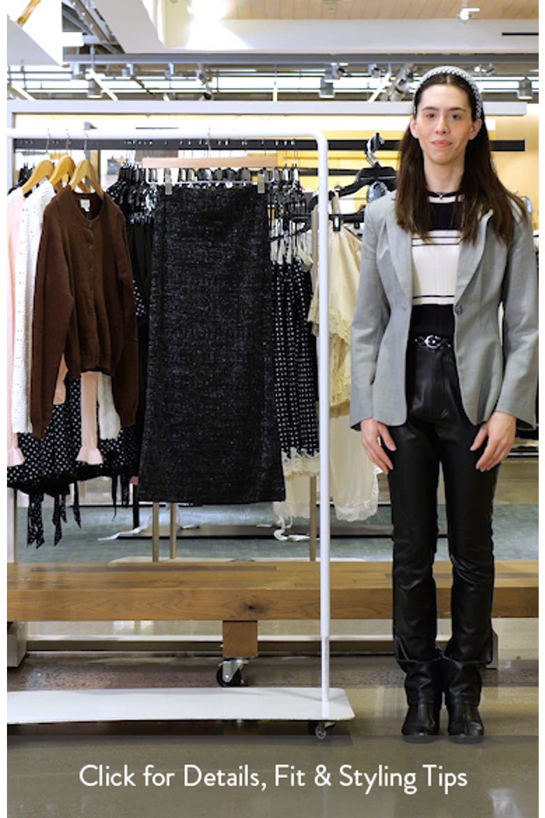 Metallic Maxi Skirt video