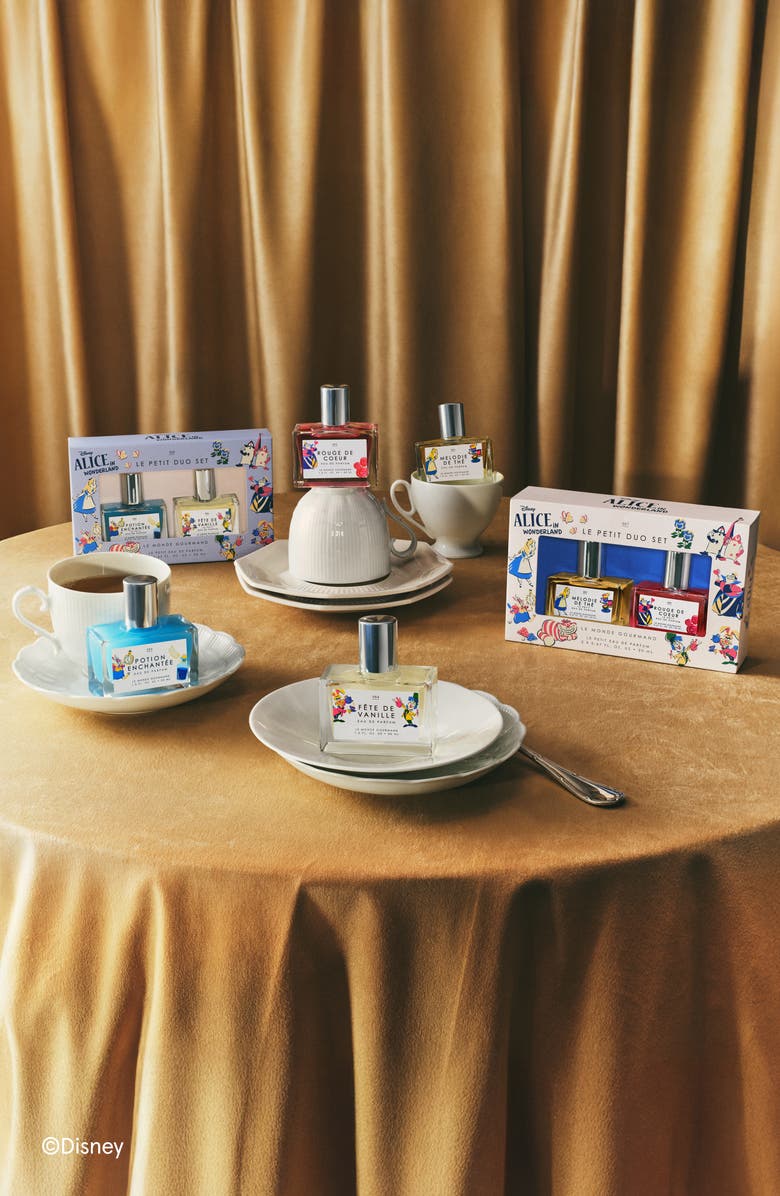 LE MONDE GOURMAND x Disney Alice in Wonderland Characters Le Petit Duo Set, Alternate, color, 