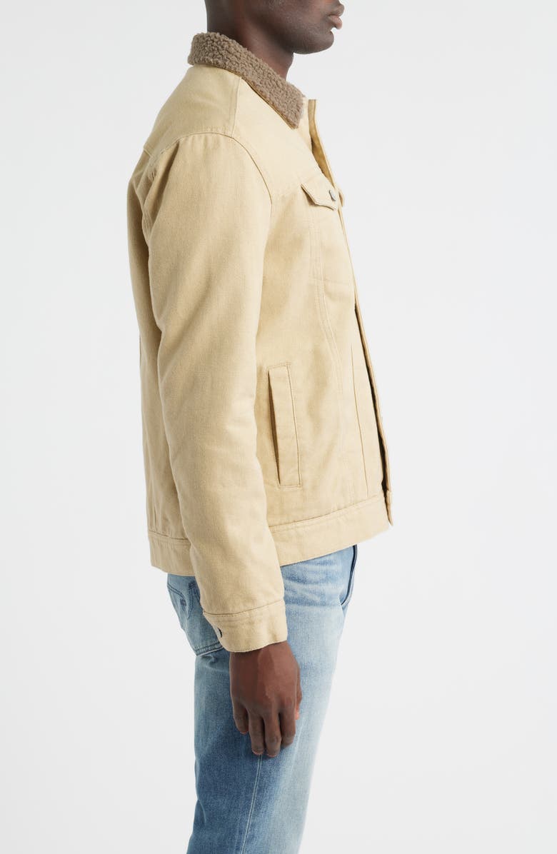 Rails McKinley Faux Shearling Trucker Jacket, Alternate, color, Duck