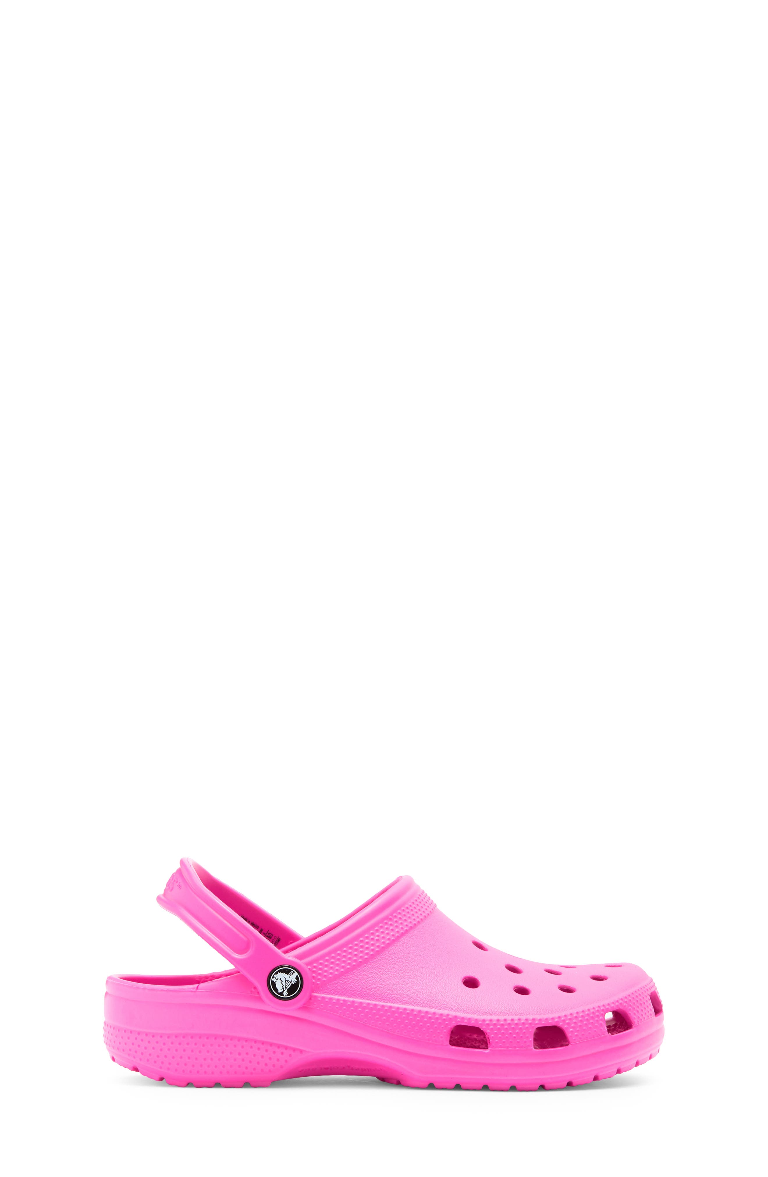 CROCS Kids' Classic Clog, Alternate, color, Electric Pink