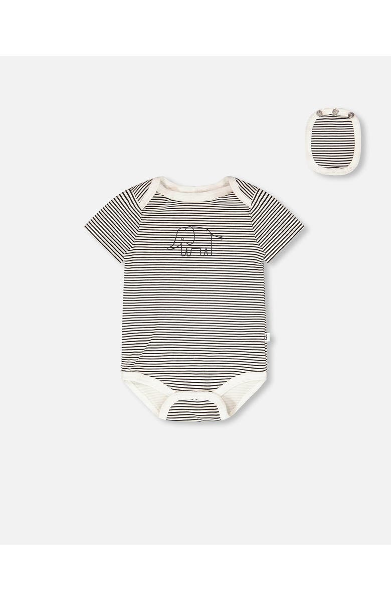 Deux par Deux 3 Pack Evolutive Organic Cotton Jersey Bodysuit, Alternate, color, Sage Green