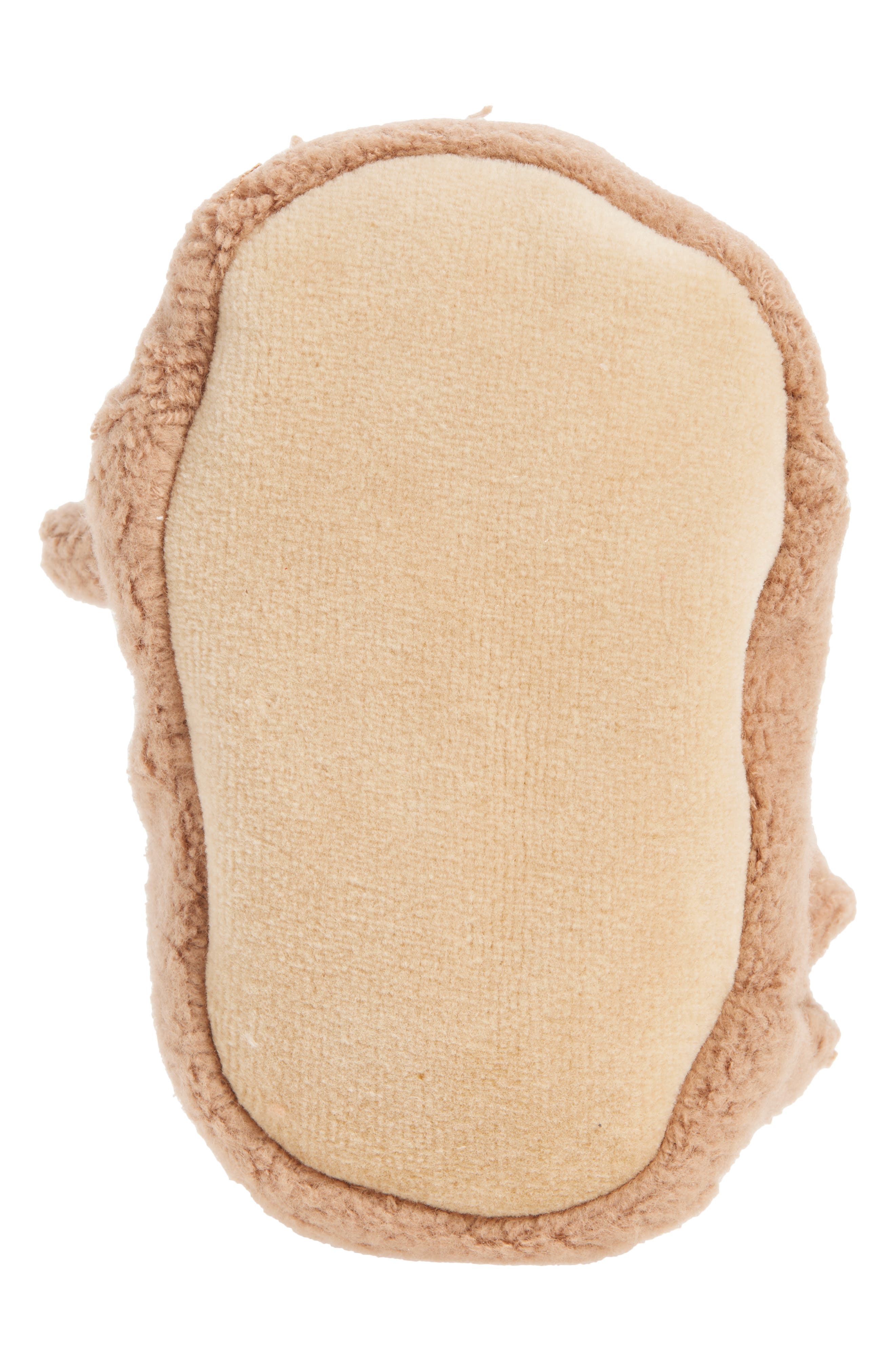 Organic Cotton Booties, Alternate, color, BROWN