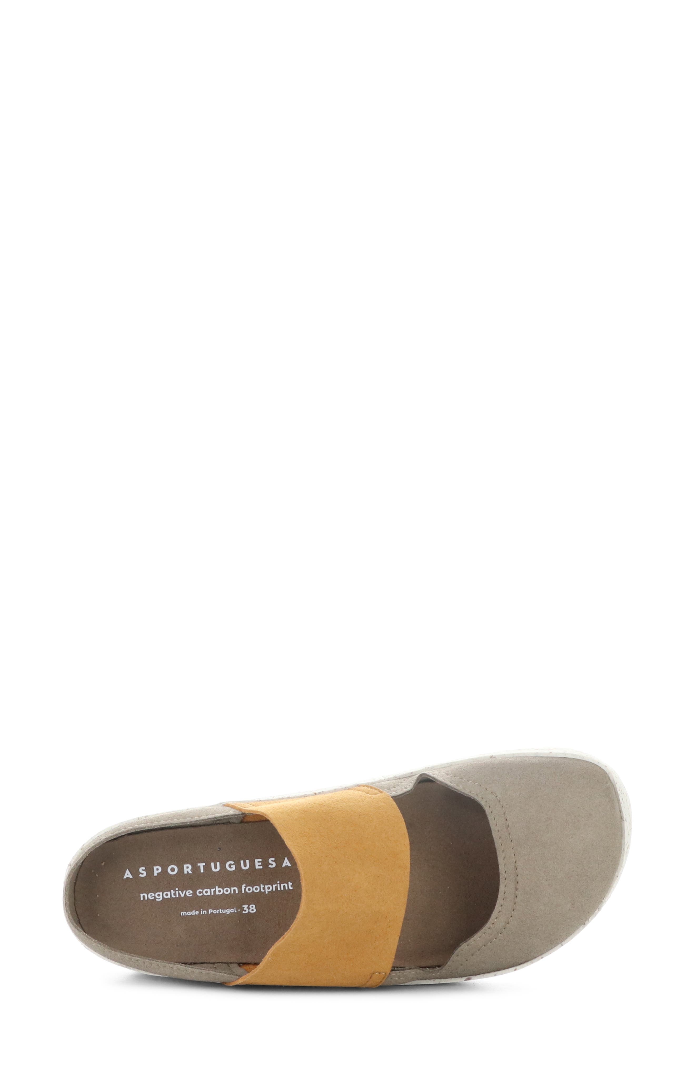 Asportuguesas by Fly London Cana Slide Sandal, Alternate, color, 009 Taupe/Camel Faux