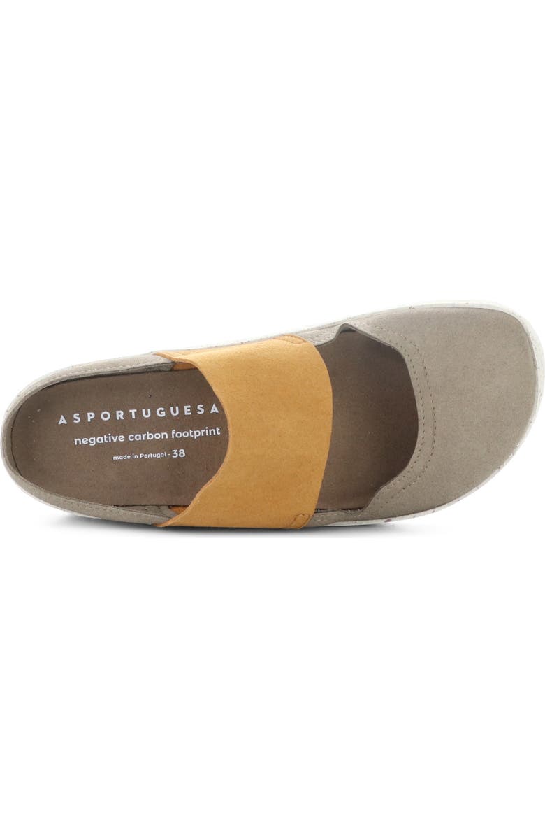 Asportuguesas by Fly London Cana Slide Sandal, Alternate, color, 009 Taupe/Camel Faux