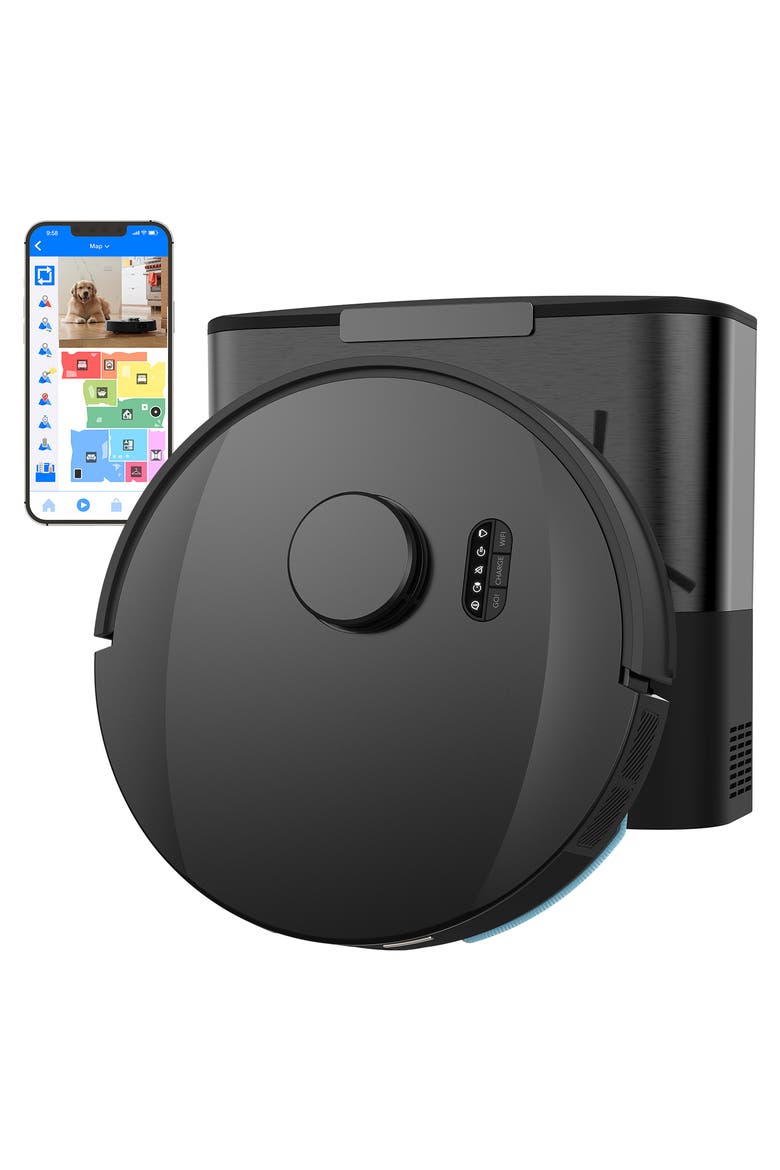 UltraVision Object-Aware Robot Vacuum & Mop, Main, color, Carbon Steel