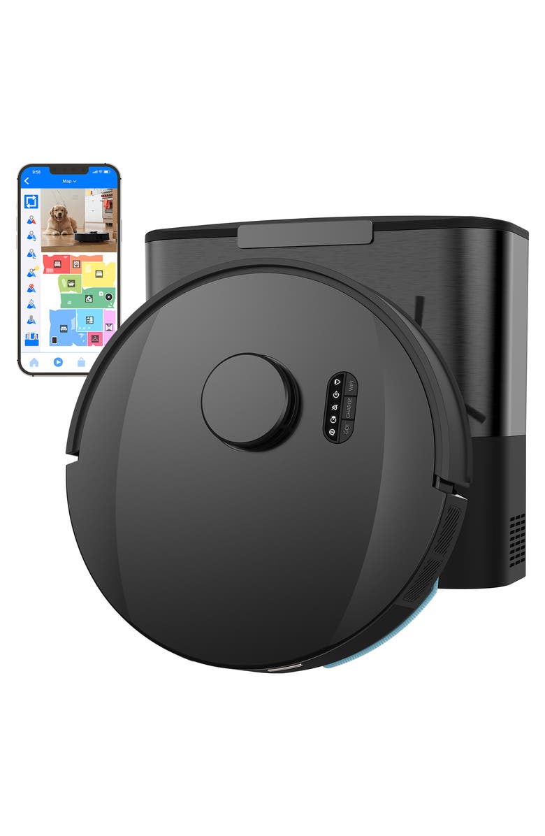 BOBSWEEP UltraVision Object-Aware Robot Vacuum & Mop, Main, color, Carbon Steel
