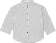 Reiss Saoirse Stripe Button-Up Shirt