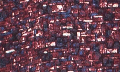 Liverpool Los Angeles Ruffle Balloon Sleeve Jacquard Top In Burgundy