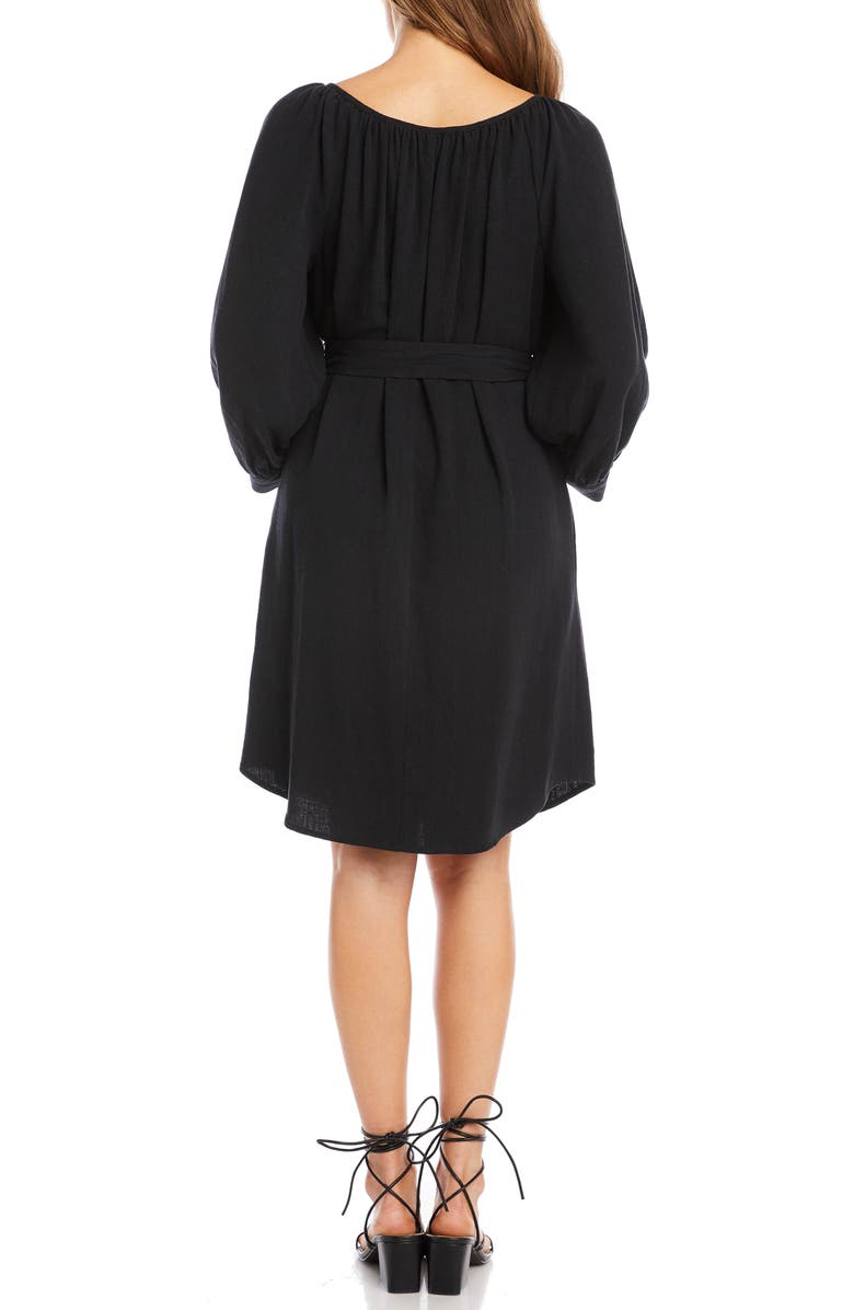 Karen Kane Blouson Sleeve Dress, Alternate, color, 