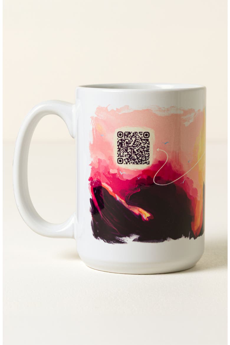 Embrace Each Day Morgan Harper Nichols QR Mug, Alternate, color, Multi