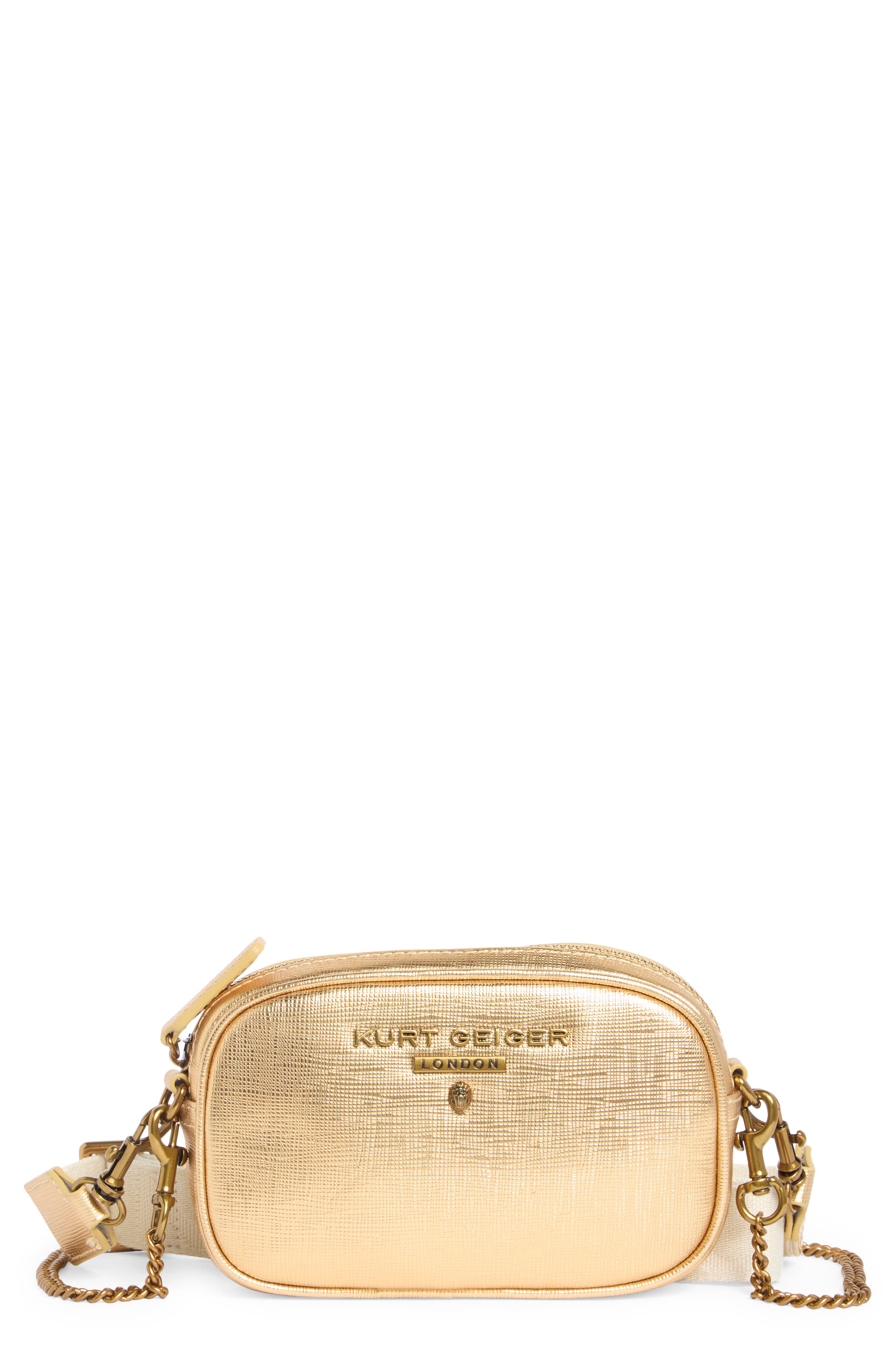 Kurt Geiger London Small Greenwich Camera Crossbody Bag