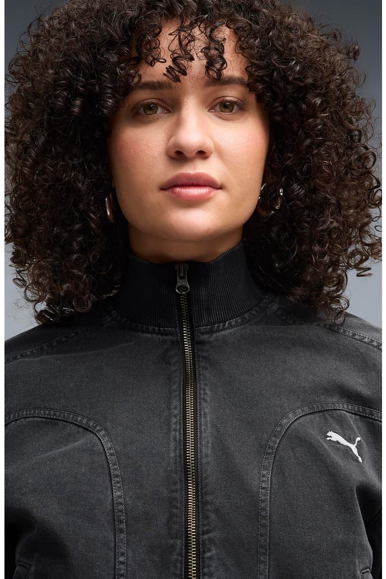 Future Puma Twill Jacket, Alternate, color, PUMA BLACK