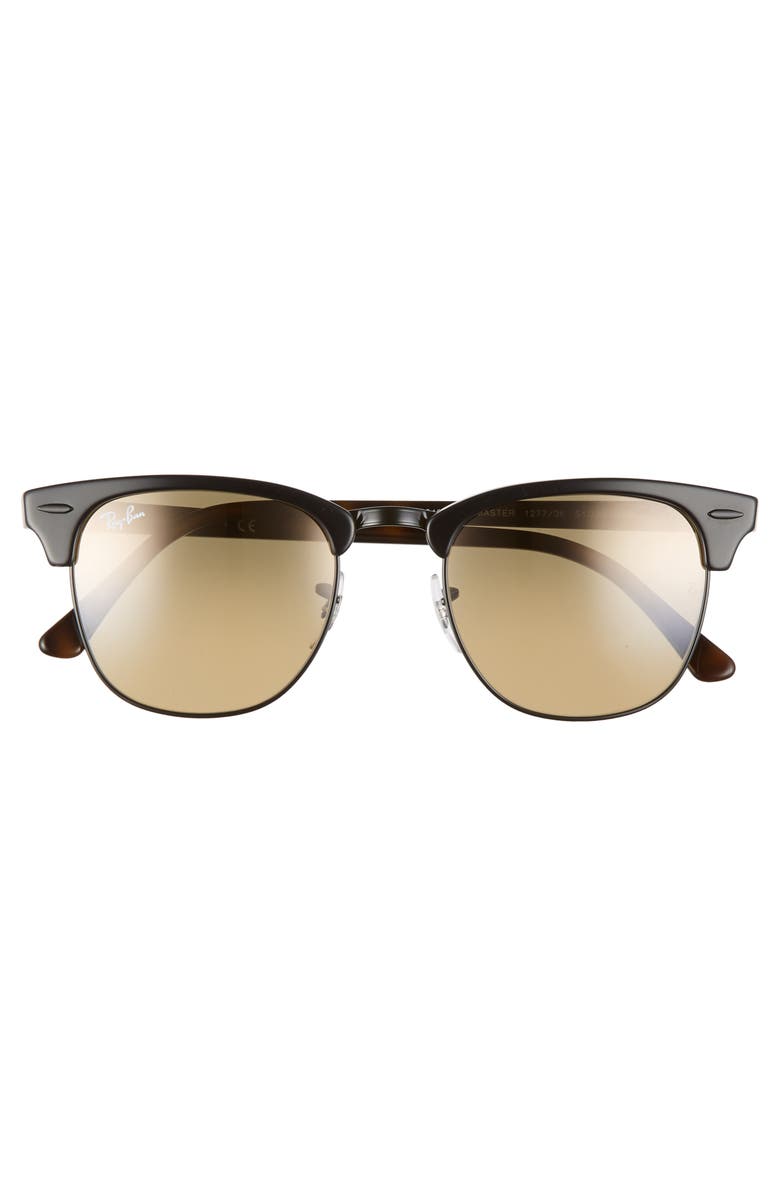 Ray-Ban Clubmaster 51mm Sunglasses, Alternate, color, 