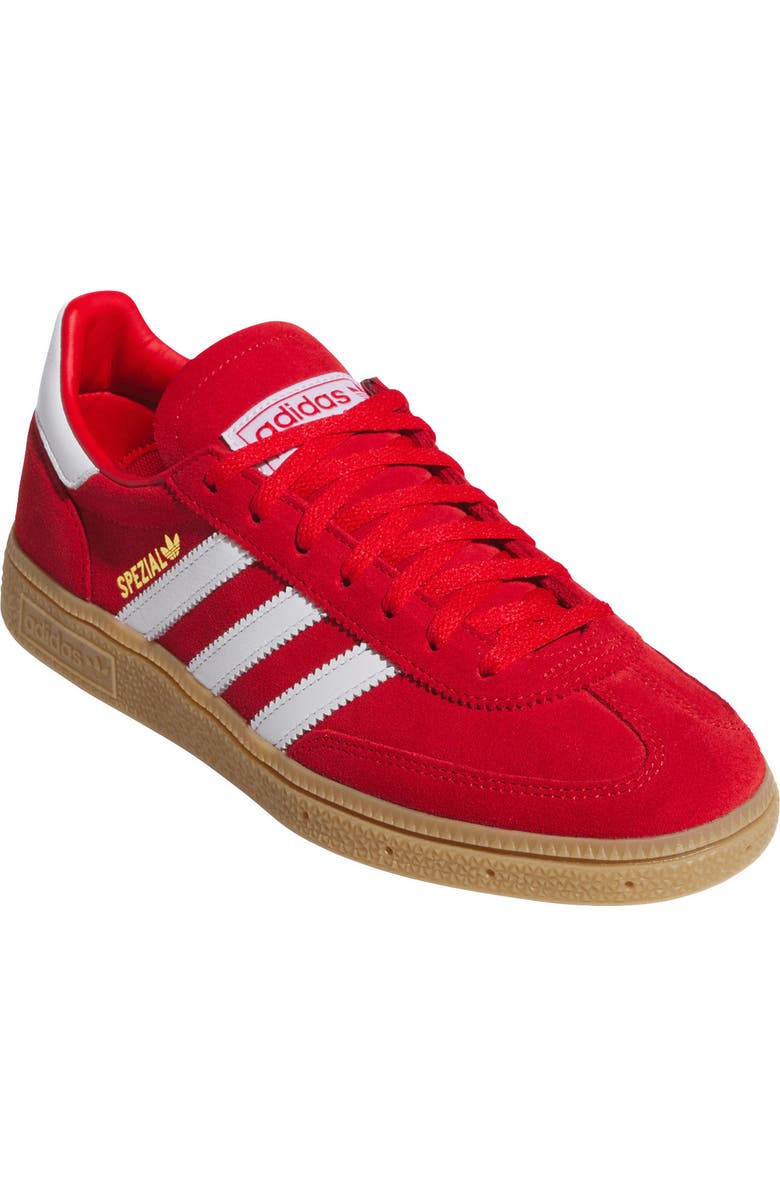 adidas Handball Spezial Sneaker, Main, color, Betsca/ Ftwwht/ Goldmt