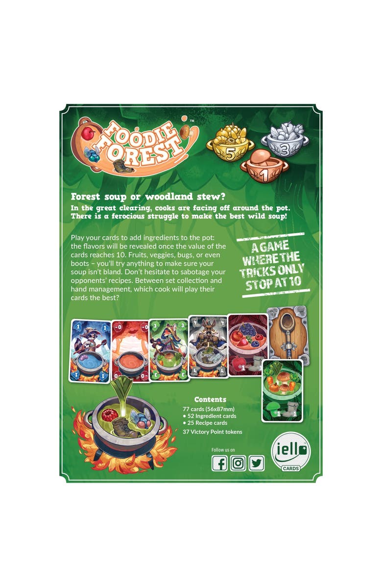 IELLO Foodie Forest Tricktaking Card Game, Ages 8+, Alternate, color, 