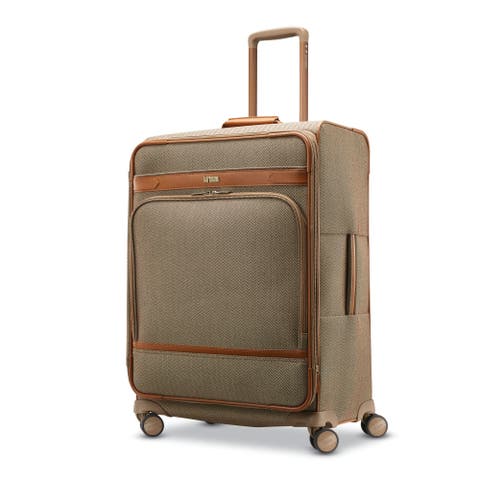 Herringbone Deluxe Journey Expandable 26" Medium Checked Spinner Luggage
