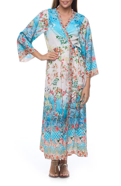 Floral Cover-Up Wrap