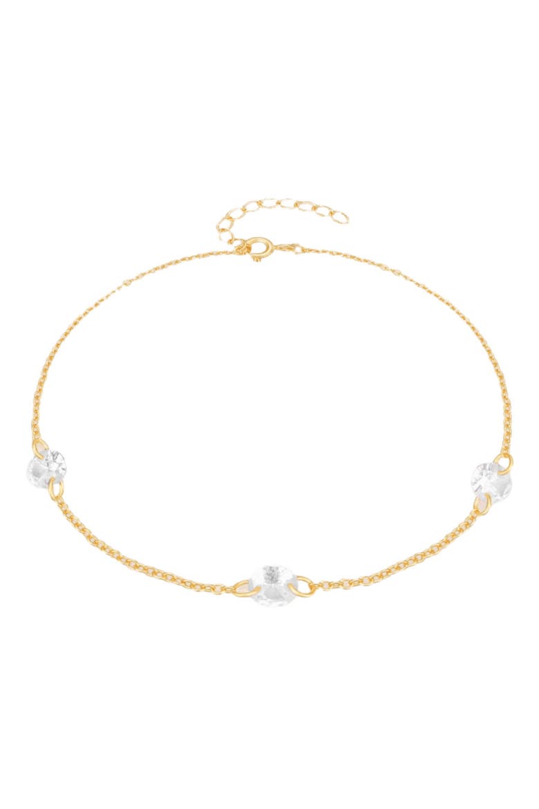 Eternal Glow Bracelet with AAAAA Cubic Zirconia, Alternate, color, Gold