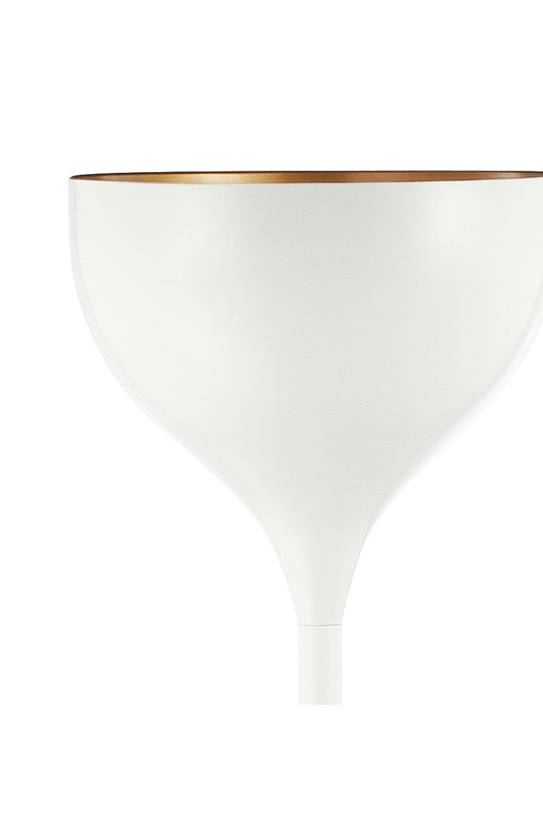 JONATHAN Y Joyce Metal LED Floor Lamp, Alternate, color, White