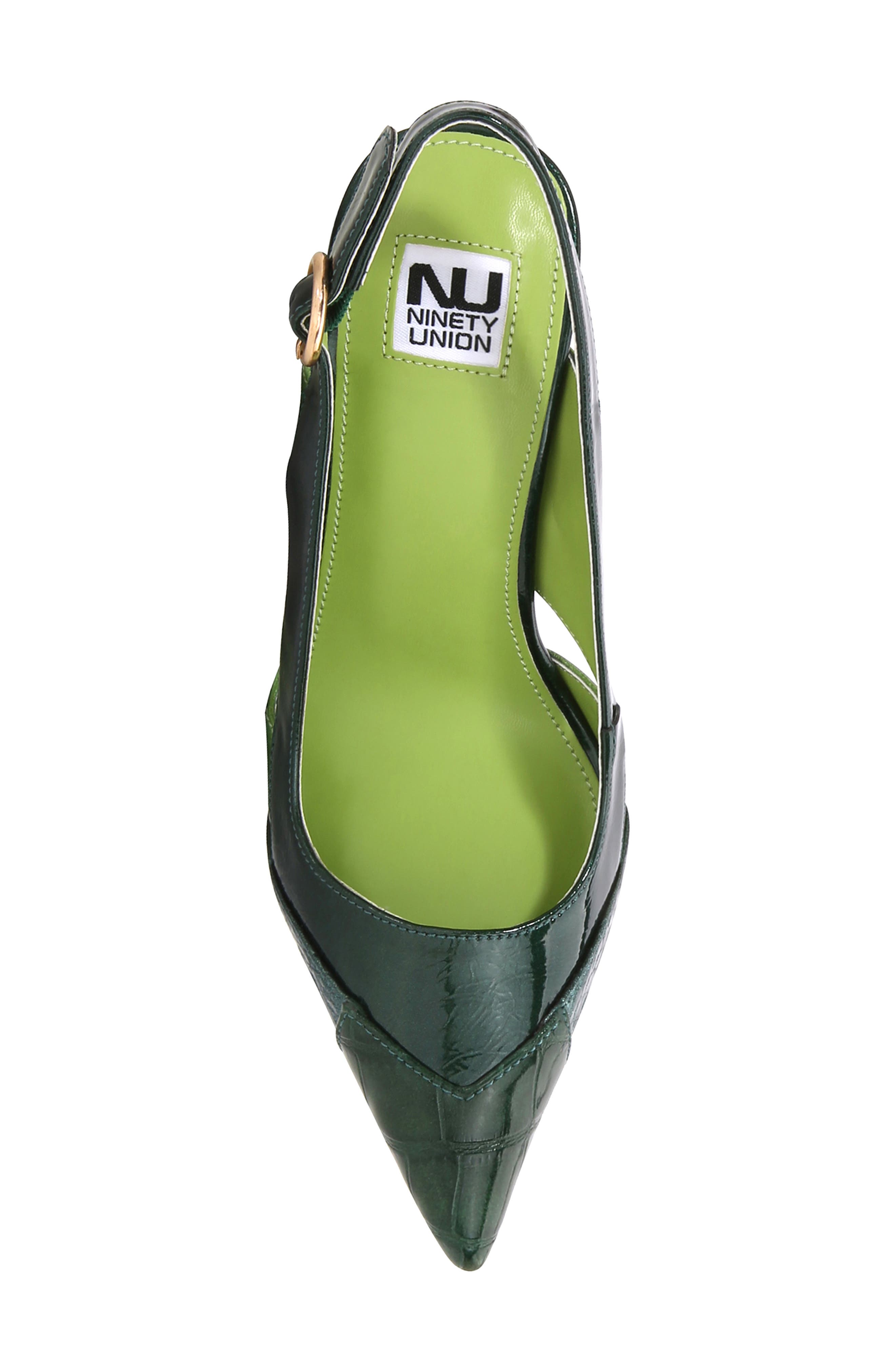 Francis Slingback Pump, Alternate, color, GREEN MULTI