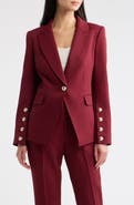 Tahari ASL One-Button Structured Blazer