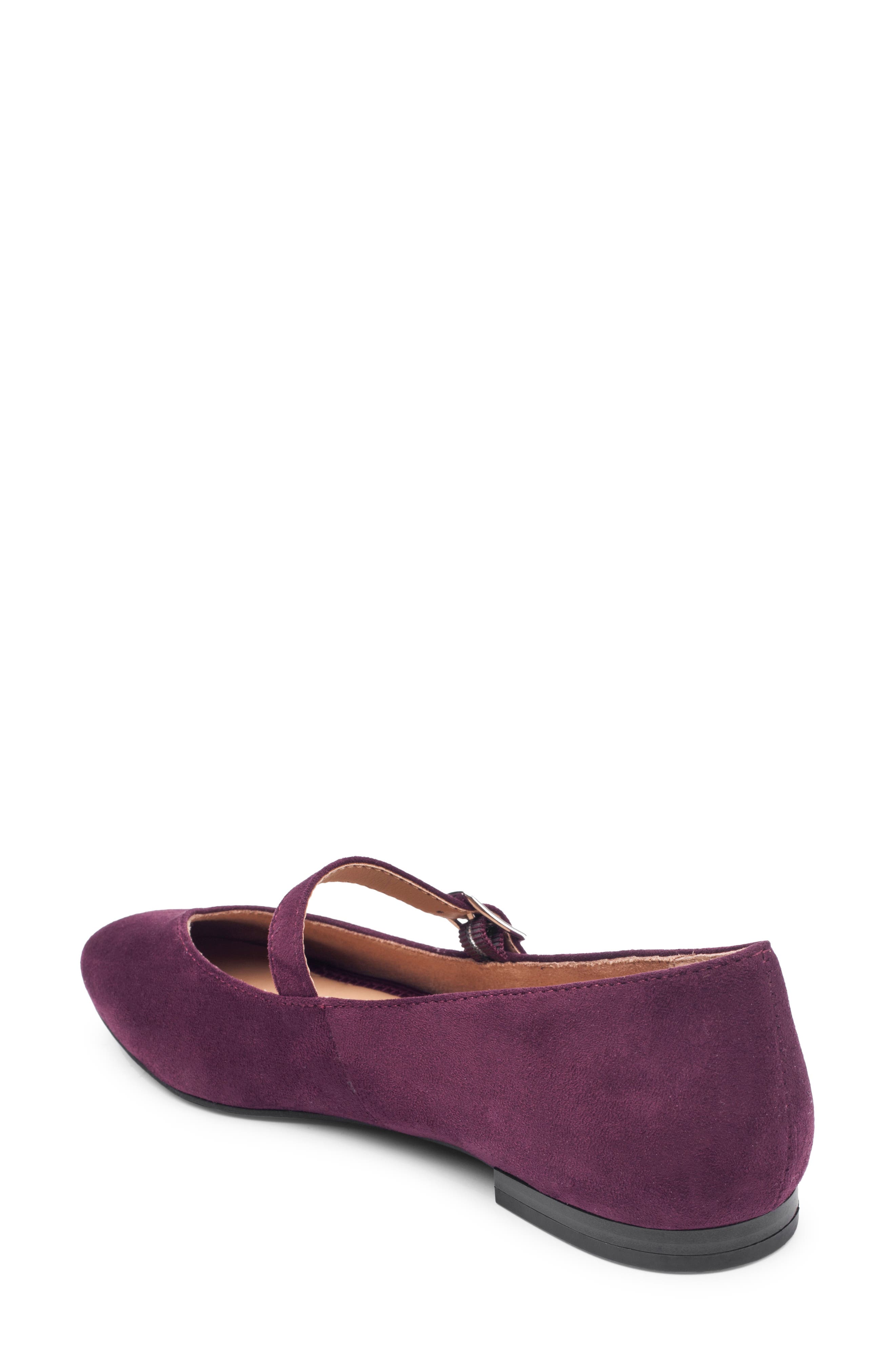 Me Too Sasha Mary Jane Flat, Alternate, color, Japanese Eggplant