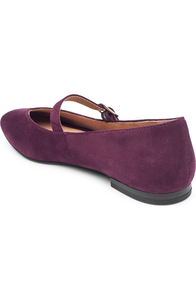 Me Too Sasha Mary Jane Flat, Alternate, color, Japanese Eggplant