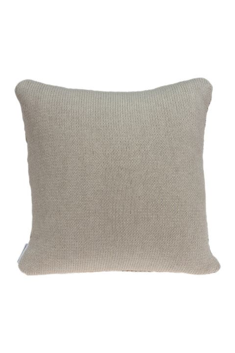 Aldo Transitional Pillow - 20" x 20" - Beige