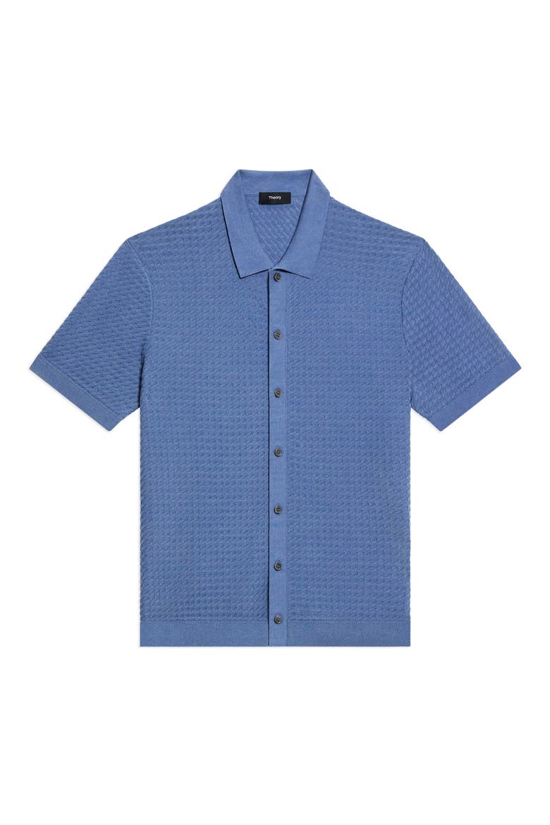 Cairn in Cotton Short Sleeve Shirt, Alternate, color, BERING