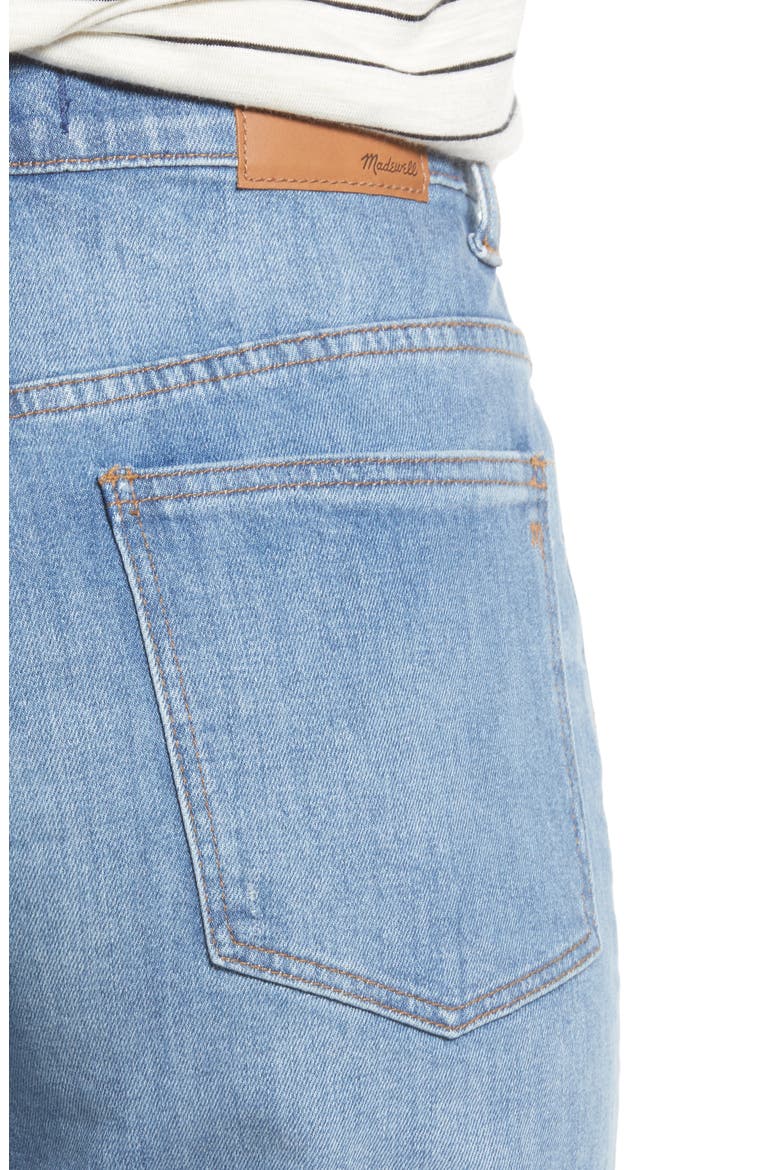 Slim Wide Leg Jeans, Alternate, color, GARRETT WASH