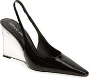 Jeffrey Campbell Glacial Slingback Wedge Pump