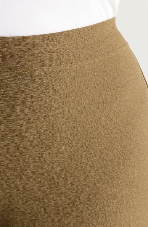 Eileen Fisher Slim Ankle Pants In Green