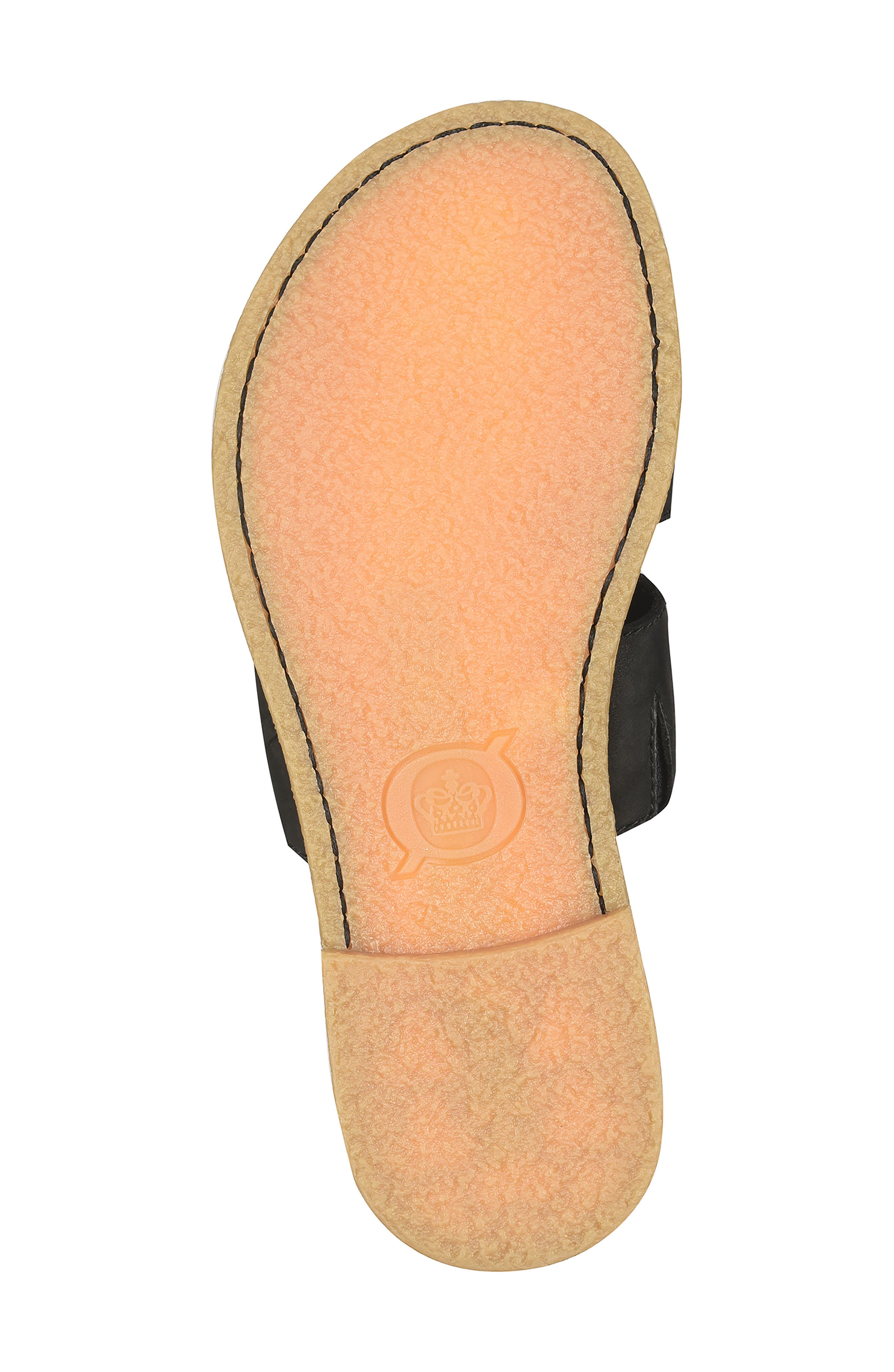 Børn Benita Slide Sandal, Alternate, color, Black Nubuck