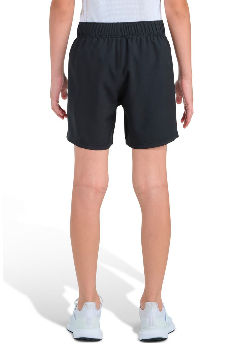 Kids' Drawstring Athletic Shorts, Alternate, color, BLACK