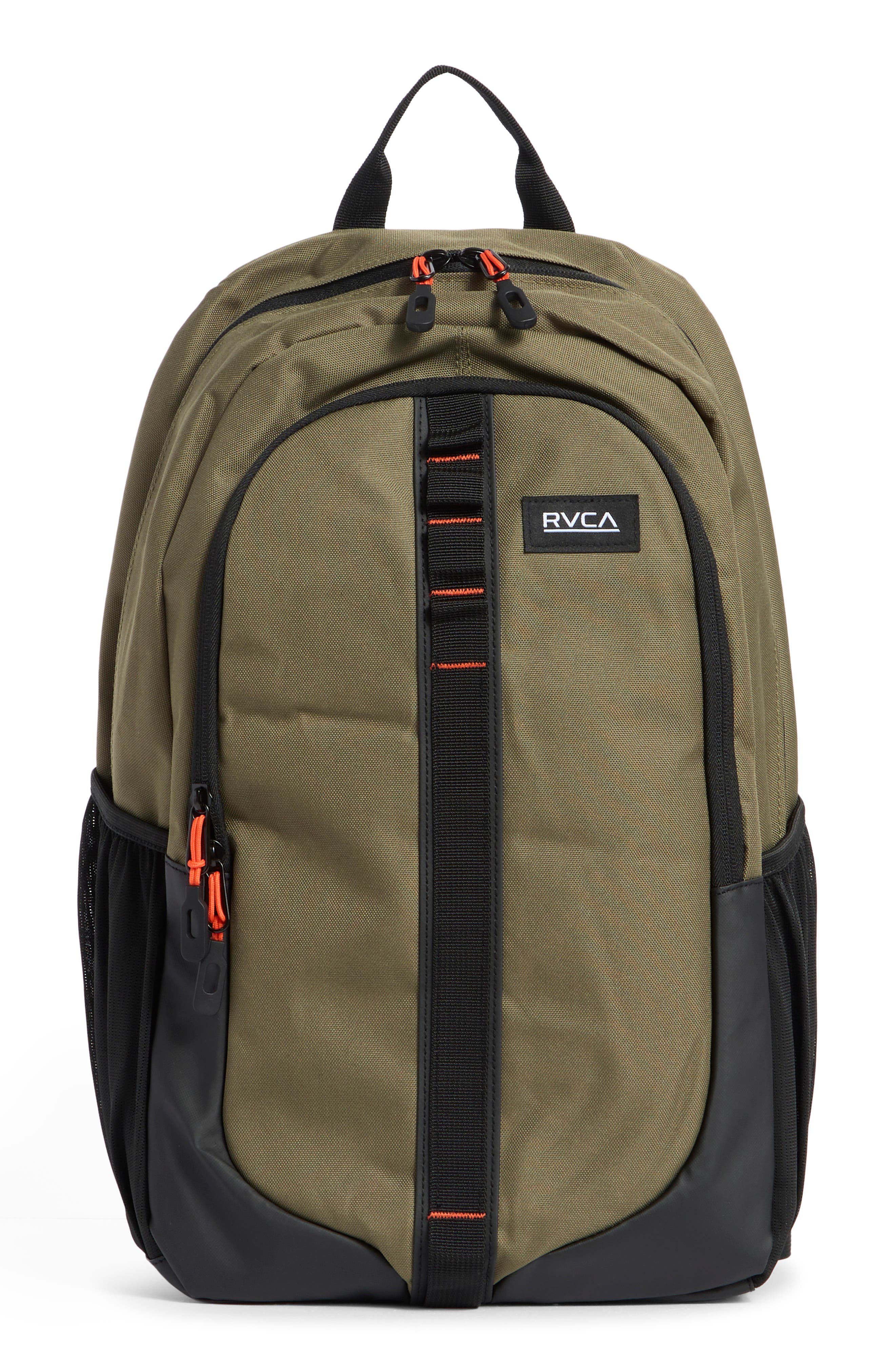 RVCA Vertline Backpack, Main, color, Dark Military