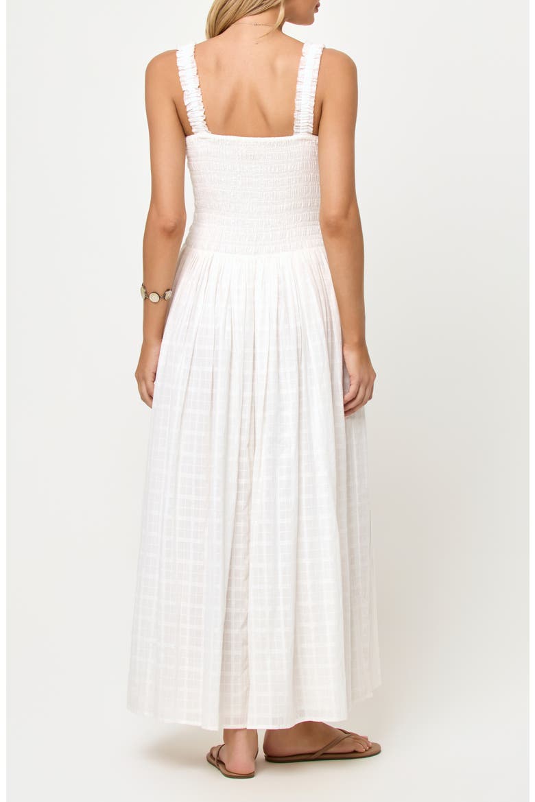Wren Cotton Maxi Cover-Up Dress, Alternate, color, CREAM