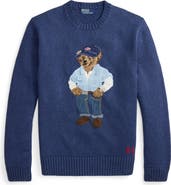 Polo Ralph Lauren Polo Bear Linen & Cotton Sweater