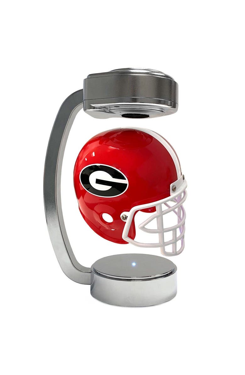 Pegasus Georgia Bulldogs Chrome Base Mini Hover Helmet, Main, color, Red