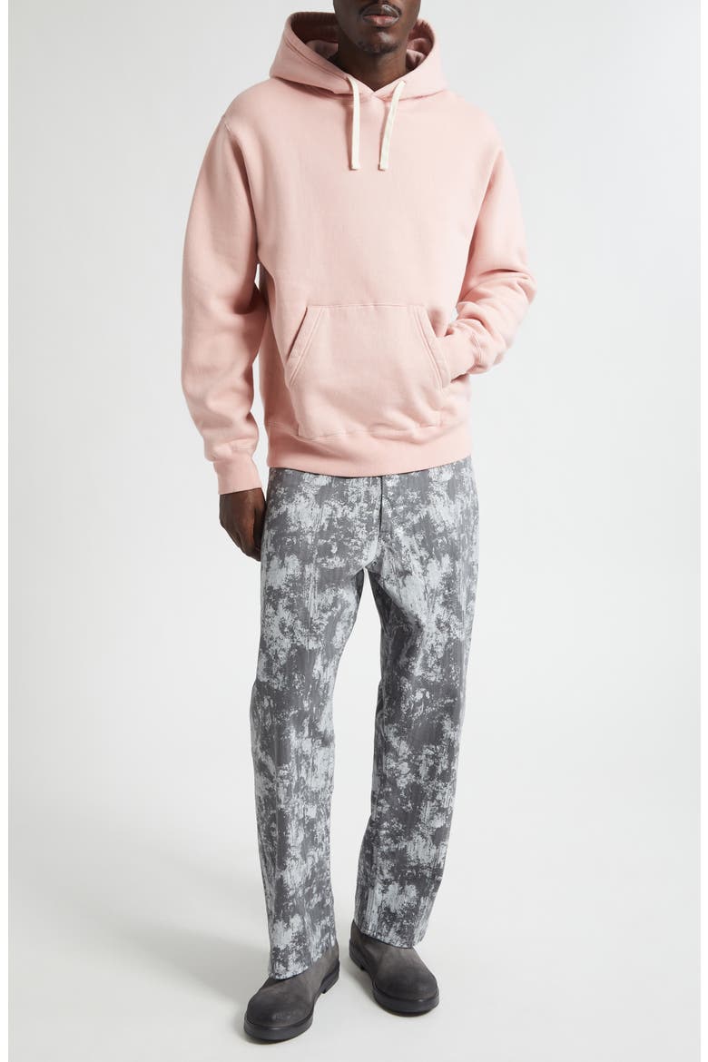 Fleece Hoodie, Alternate, color, PINK