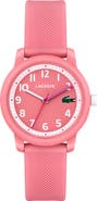 Lacoste Kids' 12.12 Silicone Strap Watch, 33mm