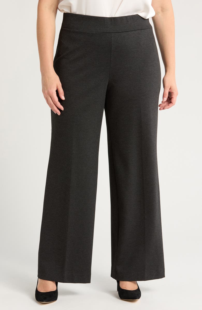 Anne Klein Pull-On Wide Leg Pants, Main, color, 