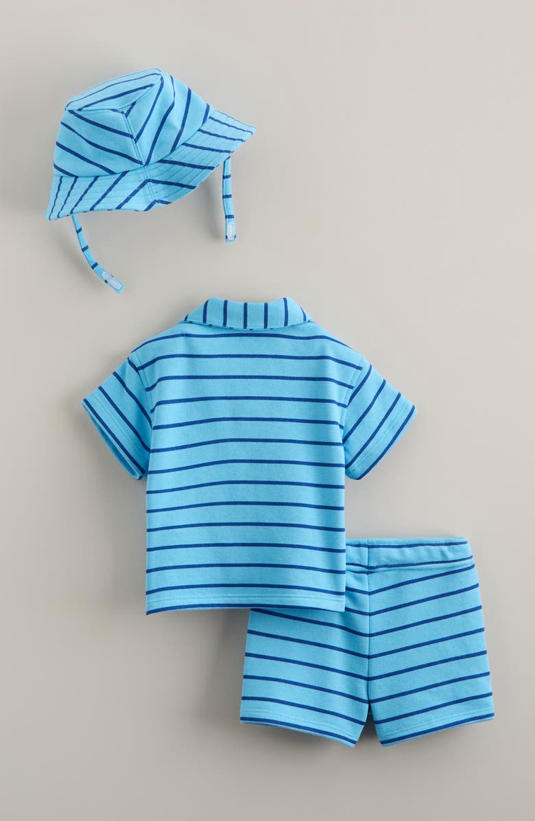 Tucker + Tate Shirt, Shorts & Hat Set, Alternate, color, 