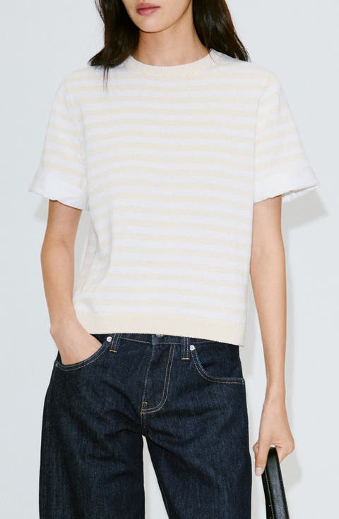 Stripe Crewneck Sweater