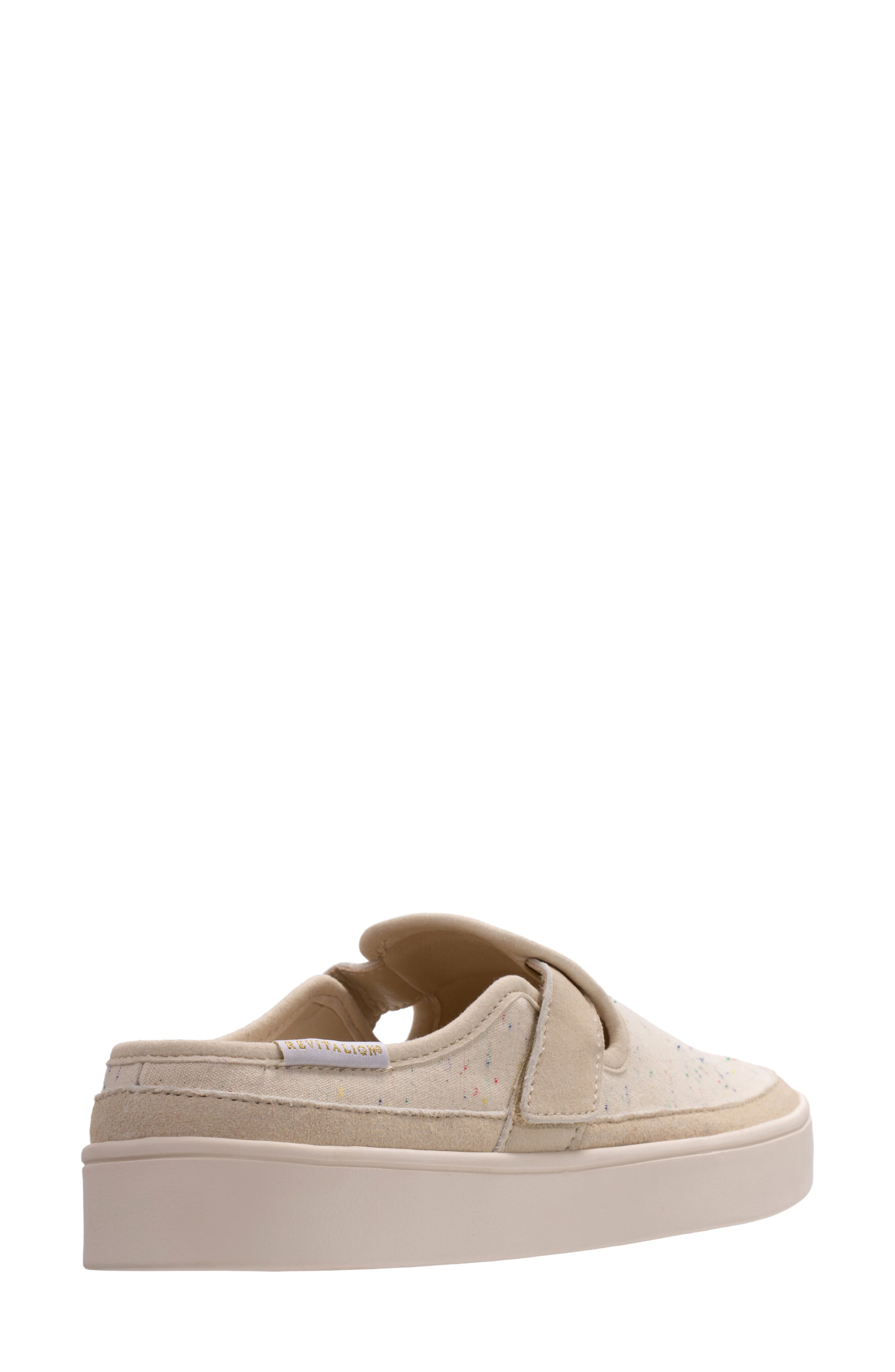 Sunbird Leather Slip-On Mule, Alternate, color, SAND