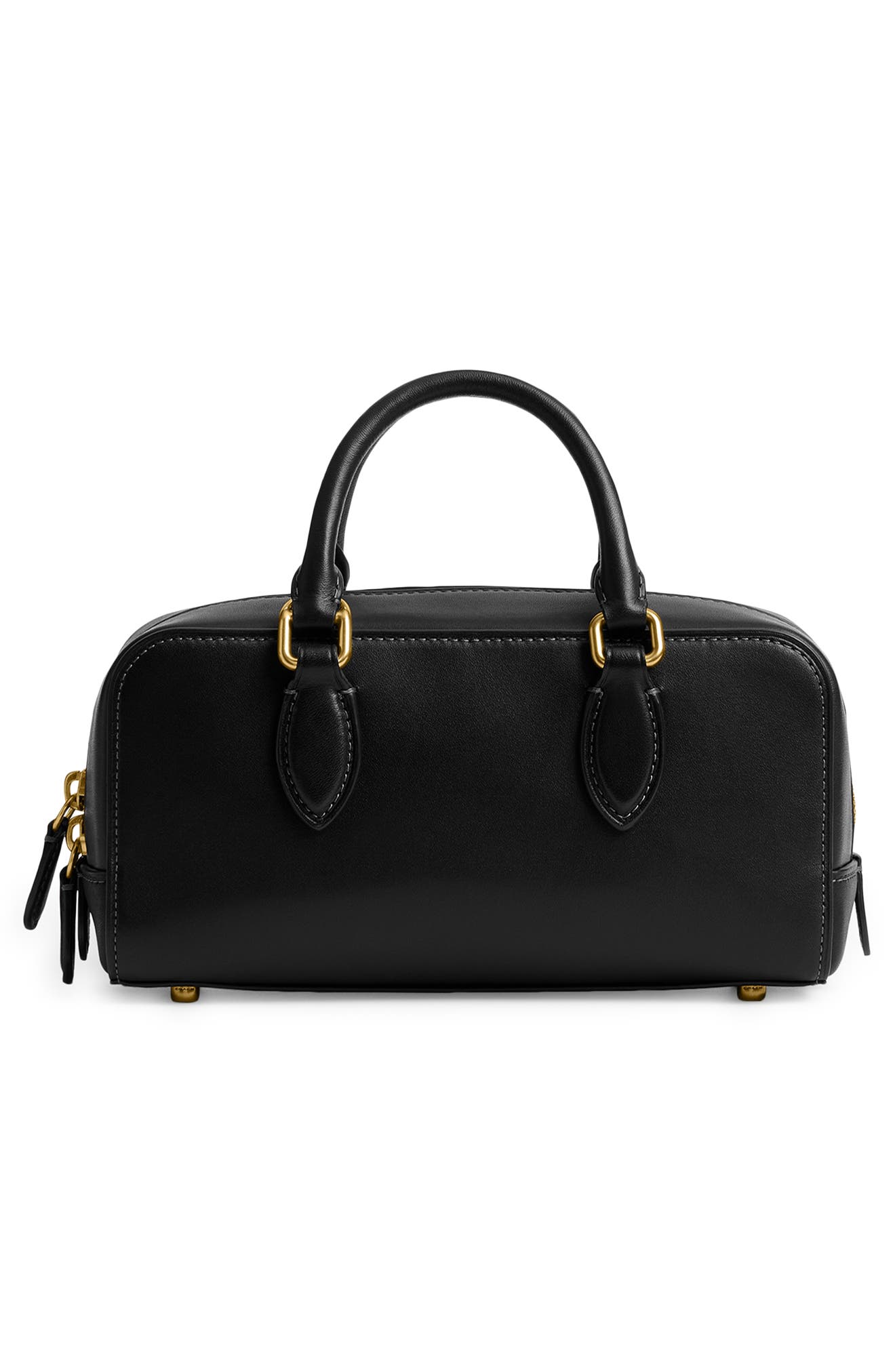 COACH Bowery Leather Satchel, Alternate, color, 