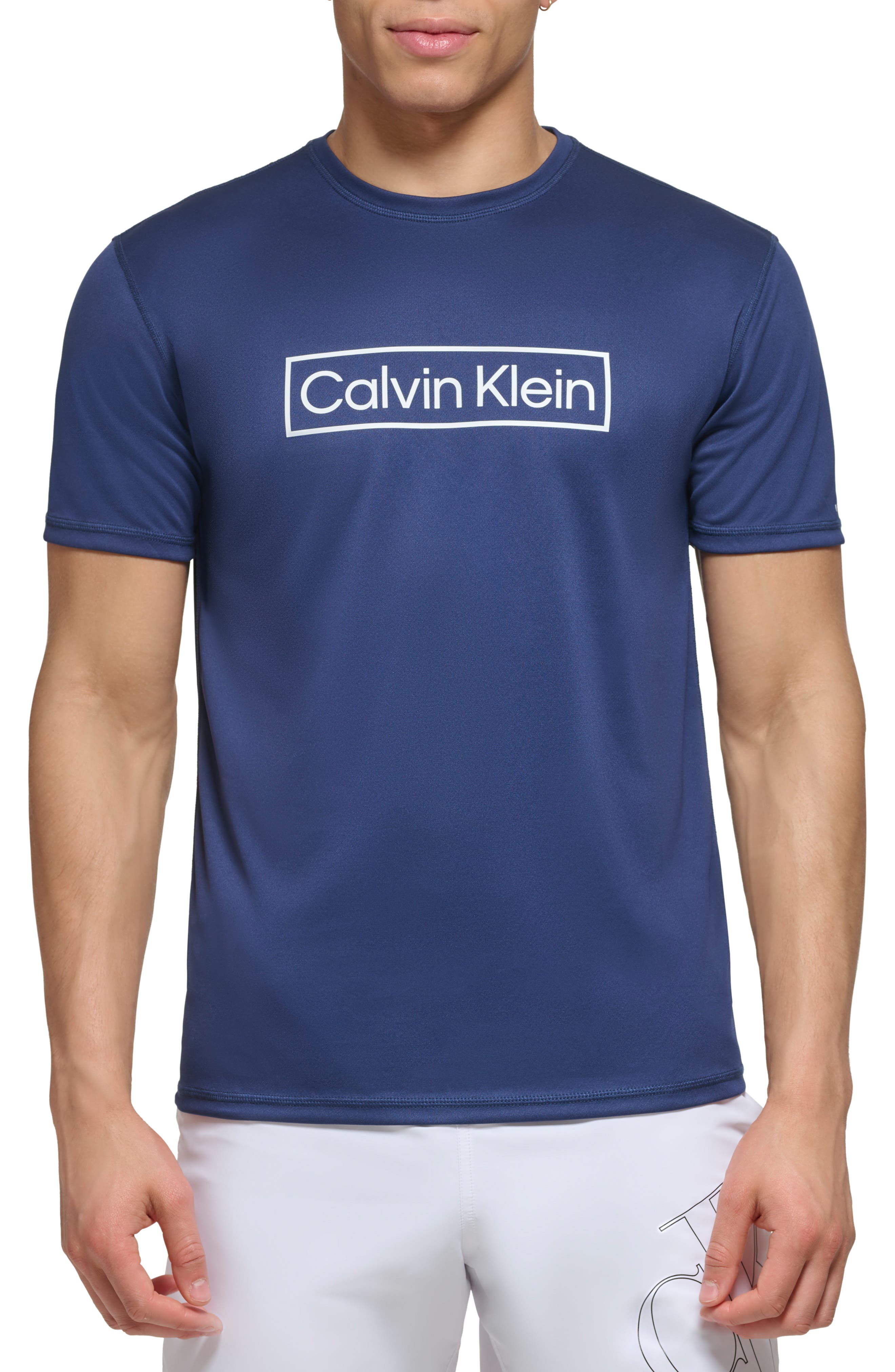 Calvin Klein Short Sleeve Moisture Wicking Top